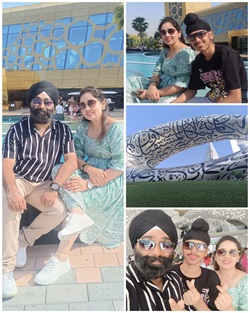 Client with memorable travel experience